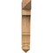 Ekena Millwork Balboa Arts & Crafts Smooth Bracket, Western Red Cedar, 3 1/2"W x 14"D x 22"H BKT04X14X22BOA03SWR - alternate 2